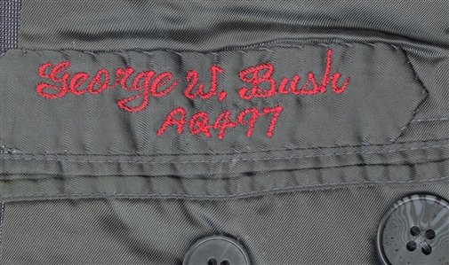 President George W. Bush Owned & Worn Custom Made Grey Suit
