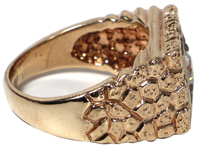 Elvis Presley Owned & Worn 14kt Gold Single Solitaire Diamond Ring