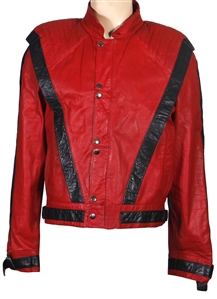 Michael Jackson 2002 Signed Thriller Replica Jacket (JSA)