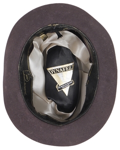 Frank Sinatra Owned and Worn Brown Fedora