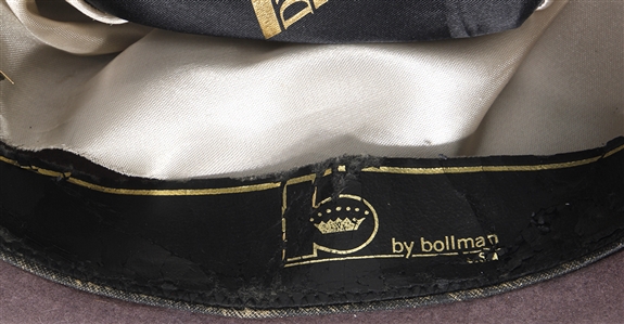 Frank Sinatra Owned and Worn Brown Fedora