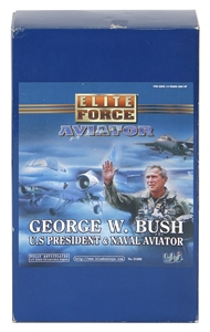 President George W. Bush Elite Force Aviator Action Figure with Original Box