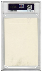 Watson and Crick Signed DNA Sketch (PSA 9 MINT)