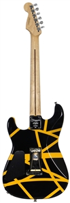Eddie Van Halen 9/24/04 Stage Used & Hand Striped 2004 Charvel Bumblebee Guitar (EVH LOA)