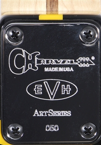 Eddie Van Halen 9/24/04 Stage Used & Hand Striped 2004 Charvel Bumblebee Guitar (EVH LOA)