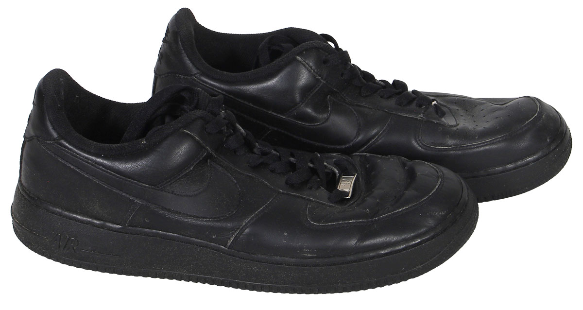 Lot Detail - Kendrick Lamar Untitled Song Cover Art Nike Air Force 1 '82' Low 'Black Black' Shoes - Featured on Kendrick Lamar's Instagram! Lot Detail - Kendrick Lamar Untitled Song Cover Art Nike Air Force 1 '82' Low 'Black Black' Shoes - Featured on Kendrick Lamar's Instagram!
