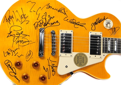 Les Paul Owned & Signed Gibson Les Paul Guitar - Also Signed By Jeff Beck, Roger Waters, B.B. King, Dave Grohl & More (Maxim Langstaff Collection)