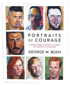 President George W. Bush Signed “Portraits of Courage” Book