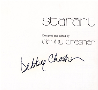 Starart 1979 Book Signed by Joni Mitchell, Ronnie Wood & More (76/300)