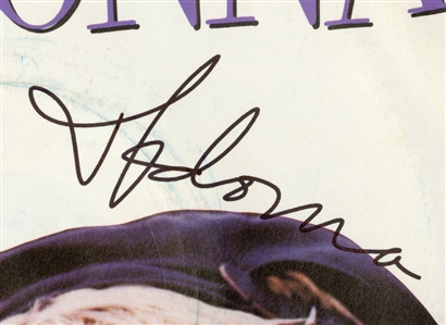 Madonna Signed “Who’s That Girl” 45 Record Sleeve (REAL)