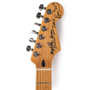 Fender Guitar Heroes Custom Stratocaster Played & Signed by Ringo Starr, Eric Clapton, David Gilmour, Bruce Springsteen, Slash & More - From Teenage Cancer Trust Charity & Used For “Heroes Going Home”