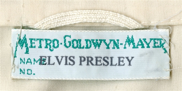 Elvis Presley Owned & 1967 “Clambake Screen Used White Windbreaker Jacket (RGU)