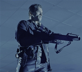 Arnold Schwarzenegger Screen Used Grenade Launcher From Terminator 2: Judgment Day