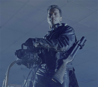 Arnold Schwarzenegger Screen Used Grenade Launcher From Terminator 2: Judgment Day