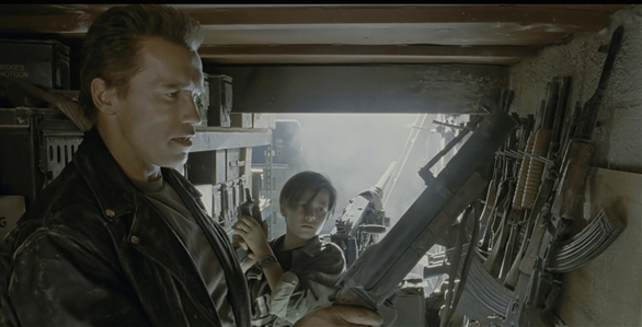 Arnold Schwarzenegger Screen Used Grenade Launcher From Terminator 2: Judgment Day