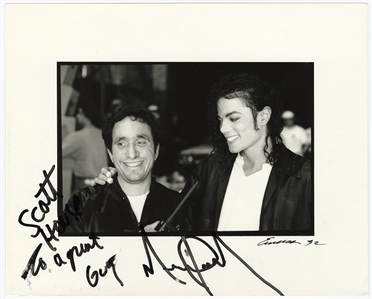 Michael Jackson Original Signed “Dangerous" Era Photograph (JSA & REAL)