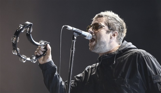 Liam Gallagher Owned & Stage Used Tambourine From 2017 “Be Here Now Tour