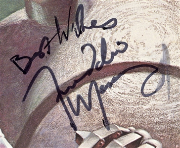 Queen Freddie Mercury Signed “News of the World” First Press Album Cover (REAL)