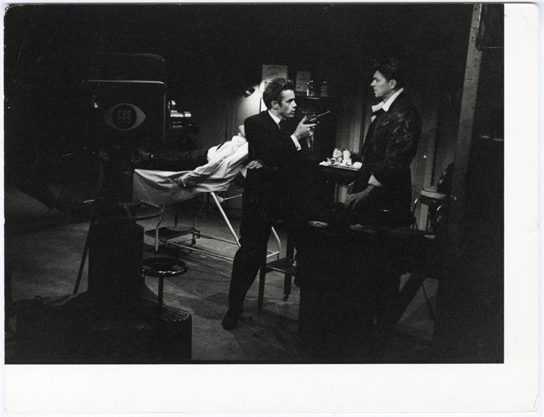 James Dean & Ronald Reagan Original "The Dark, Dark Hours" Photograph