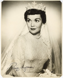 Jane Wyman Signed Photograph