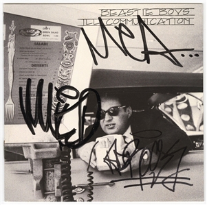 Beastie Boys Signed “Ill Communication" CD Cover