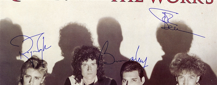 Queen Signed 1984 “Works! Album (REAL)