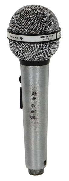 Elvis Presley Circa 1976-1977 Owned & Studio Used Microphone (Vernon Presley LOA)