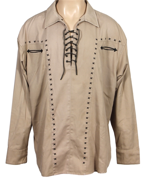 Elvis Presley Owned & Worn Fringe Shirt (Vernon Presley Provenance)