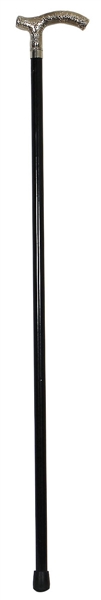 Elvis Presley Owned & Used Silver Cane