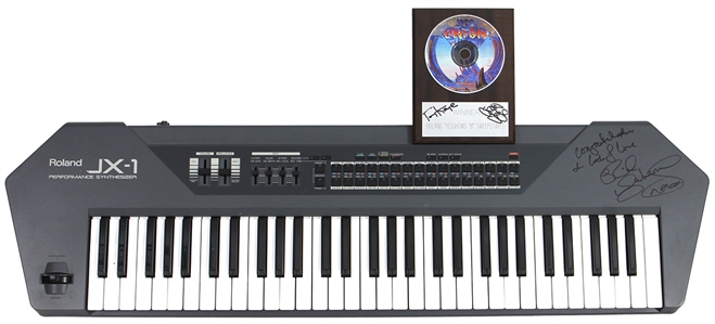 Rick Wakeman Owned, Signed & Used Roland JX-1 Keyboard