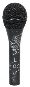 Red Hot Chili Peppers 2003 Anthony Kiedis Stage Used Audix Microphone Signed by Flea, Chad Smith & Anthony Kiedis (REAL)