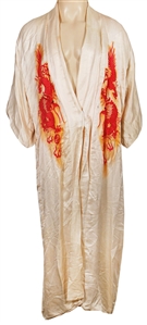 Freddie Mercury Owned & Worn “Red Dragon" Robe