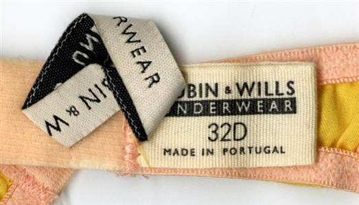 Amy Winehouse Owned & Worn Bra