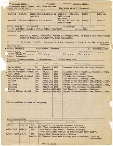 Malcolm X Prison Document