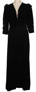 Stevie Nicks Owned and Worn Black Jacket Dress (Silver Springs Emporium)