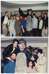Michael Jackson Original Unreleased Photographs (6) In Euro Disney!