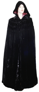Stevie Nicks Owned and Worn Black Cape (Silver Springs Emporium)