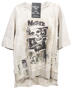 Billie Eilish 2022 “Happier Than Ever" Tour Stage Worn Dust and Beau Shirt & Shorts Outfit