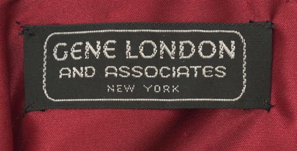 Blondie Debbie Harry Owned & Worn Gene London Red Sequin Dress (Photo-Matched)