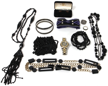 Elvira Photoshoot Worn Necklace & Other Costume Jewelry