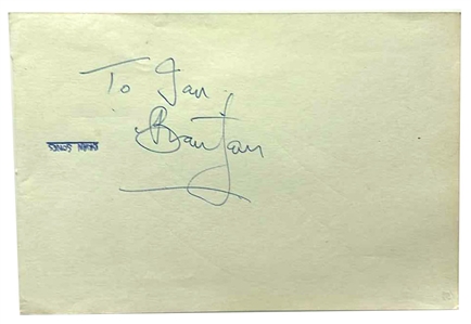 The Rolling Stones Signed Cuts (3) With Brian Jones (REAL)