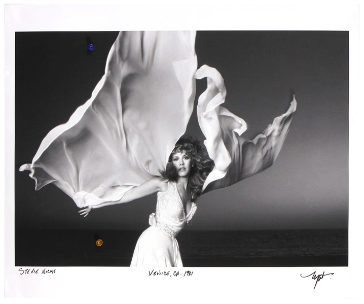 Stevie Nicks Original Signed Neal Preston Print