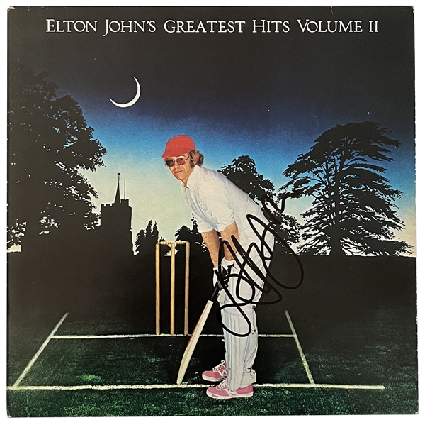 Elton John Signed “Greatest Hits Volume II" Album (JSA & REAL)