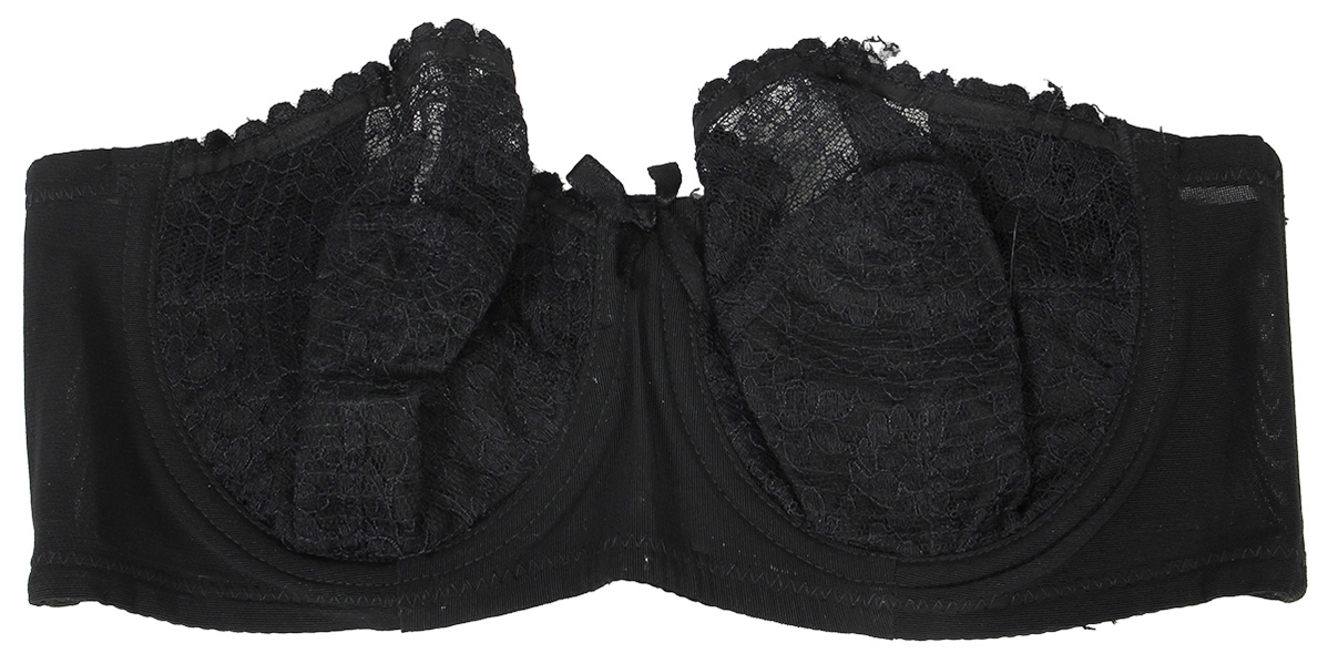 Janis Joplin Owned & Worn Black Bra