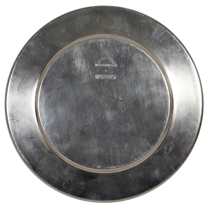 Elvis Presley Owned & Used Silver Plated Dish Monogrammed “EAP