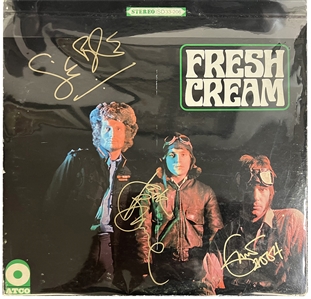 Cream Signed “Fresh Cream" Album (REAL)