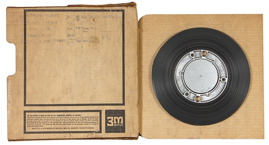 Blondie 1975 First Demo Tapes (2) Featuring Platinum Blonde, Once I Had a Love (Heart of Glass) and More With Signed Letter
