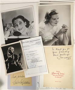 Expansive Opera Autograph Collection (125+)