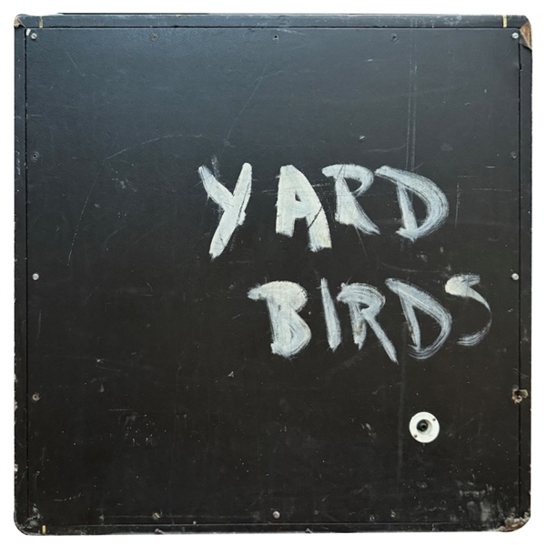 The Yardbirds / Jeff Beck Stage Used 1964 Marshall 4 x 12 (One of the First Marshall Cabinets Made)