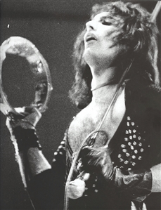 Queen Freddie Mercury Stage Used Tambourine from St Paul, Minnesota 3/3/1976 Concert (RGU)